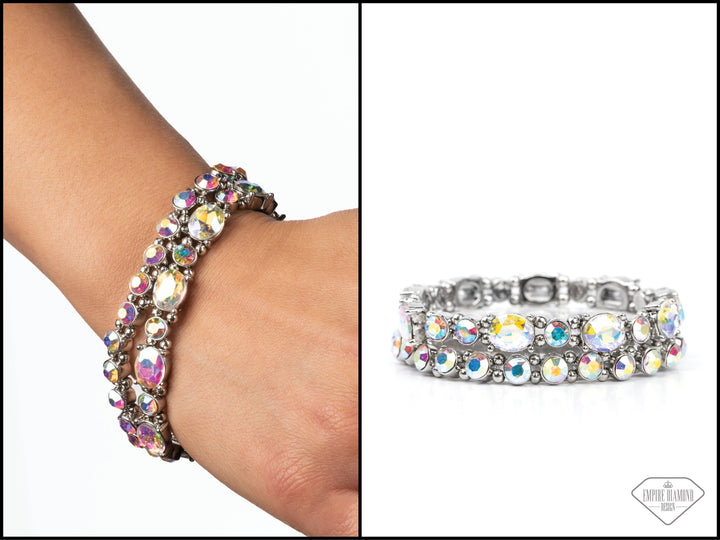 PAPARAZZI SPLENDID STACK-MULTI EMPIRE DIAMOND