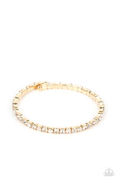Rhinestone Spell - Gold