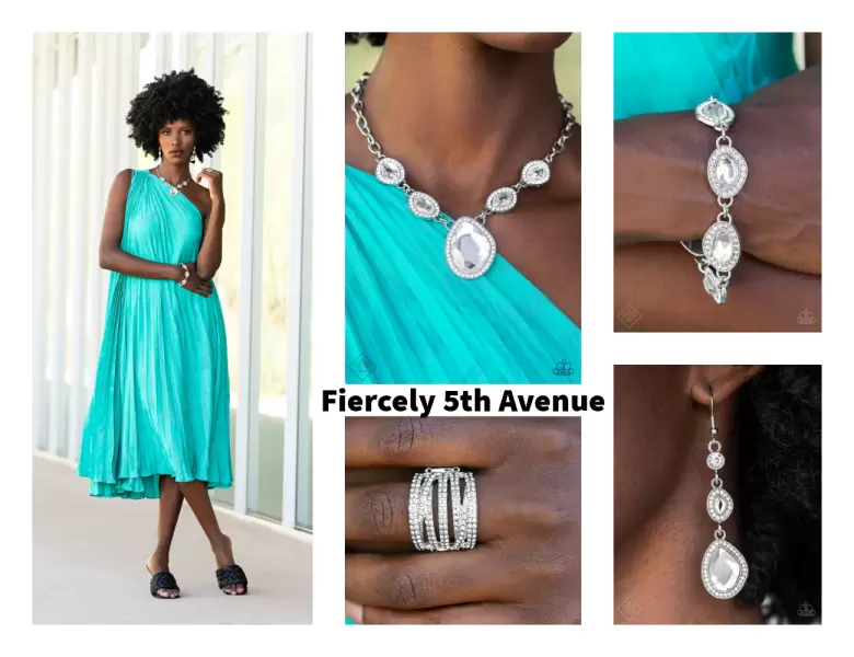 Fiercely 5th Avenue - Complete Trend Blend - July 2022 Fashion Fix - Paparazzi Accessories