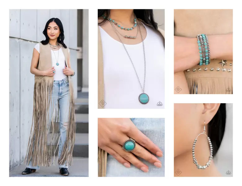 Simply Santa Fe - Complete Trend Blend - June 2022 Fashion Fix - Paparazzi Accessories