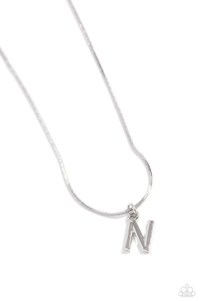  Seize the Initial - Silver - N
