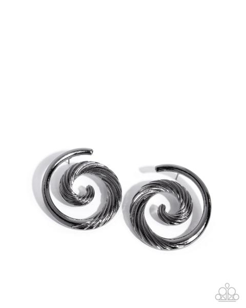 Spiral Silhouette - Black