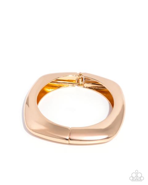 Rounded Reflection - Gold