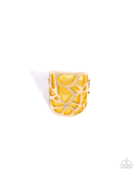 Kintsugi Moment - Yellow